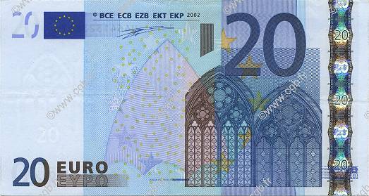 20 Euro EUROPA  2002 €.120.10 VF