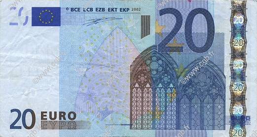 20 Euro EUROPA  2002 €.120.10 BC+