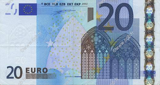 20 Euro EUROPA  2002 €.120.11 VZ