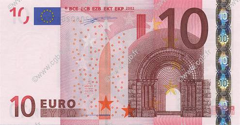 10 Euro EUROPA  2002 €.110.02 UNC