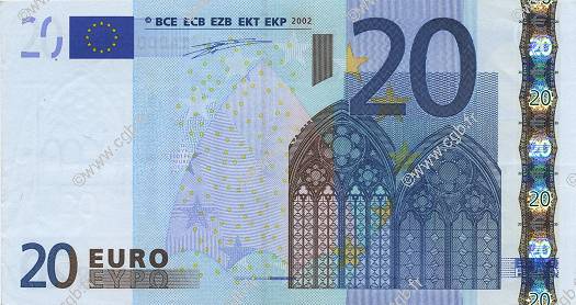 20 Euro EUROPA  2002 €.120.10 XF