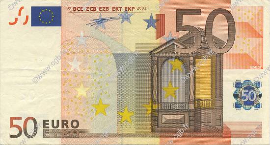 50 Euro EUROPA  2002 €.130.04 MBC+