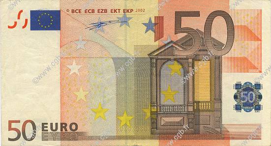 50 Euro EUROPA  2002 €.130.08 VF