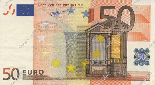 50 Euro EUROPA  2002 €.130.15 VF+