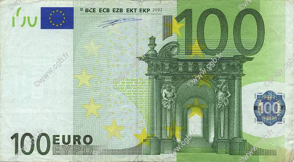 100 Euro EUROPA  2002 €.140.02 VF-