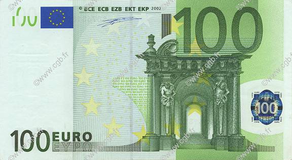 100 Euro EUROPA  2002 €.140.05 AU