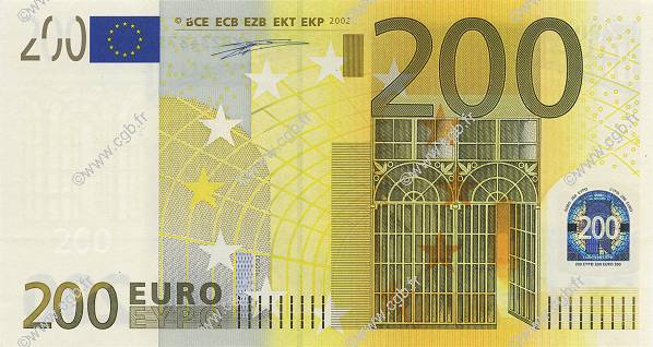 200 Euro EUROPA  2002 €.150.07 UNC