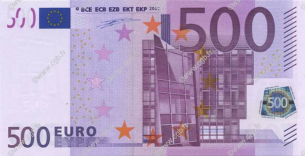 500 Euro EUROPA  2002 €.160.03 SC
