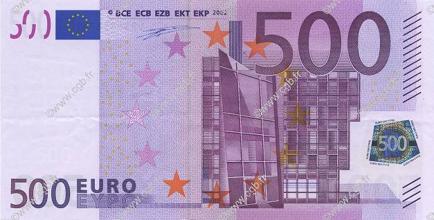 500 Euro EUROPA  2002 €.160.07 XF+