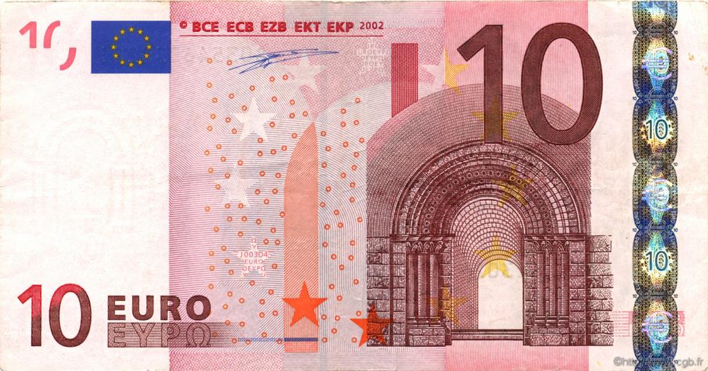 10 Euro EUROPA  2002 €.110.06 fSS