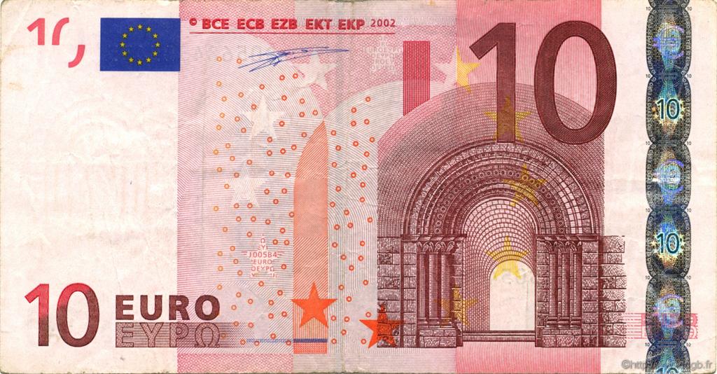 10 Euro EUROPA  2002 €.110.06 F