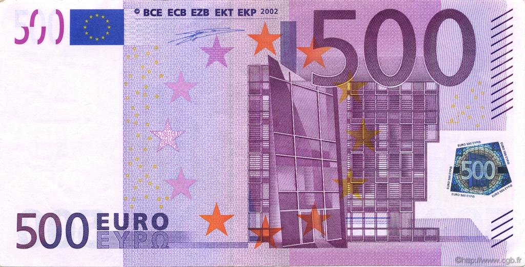 500 Euro EUROPA  2002 €.160.07 XF