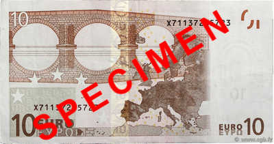 10 Euro EUROPE 2002 €.110. b91_0457 Billets