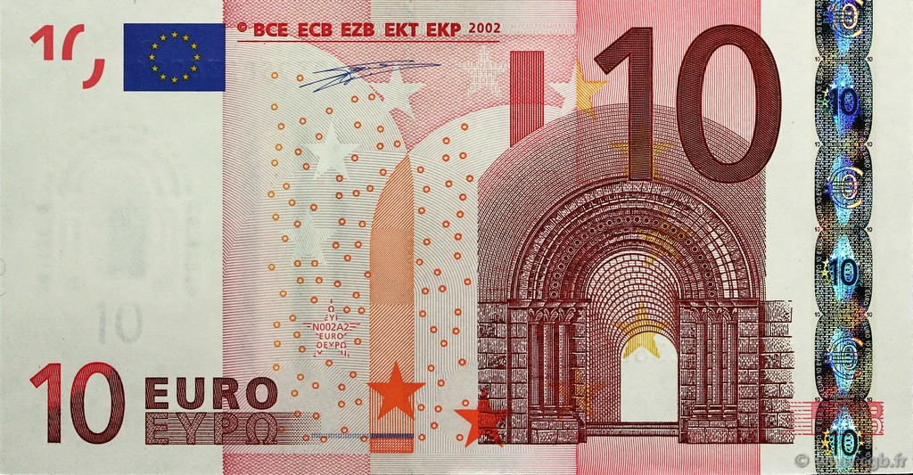 10 Euro EUROPA  2002 €.110.14 UNC-