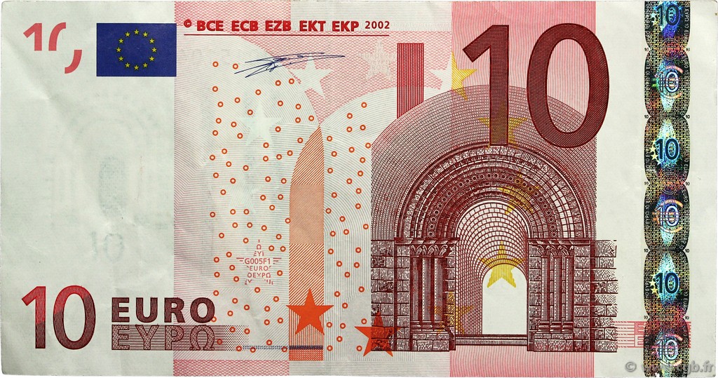10 Euro EUROPA  2002 €.110.09 BB
