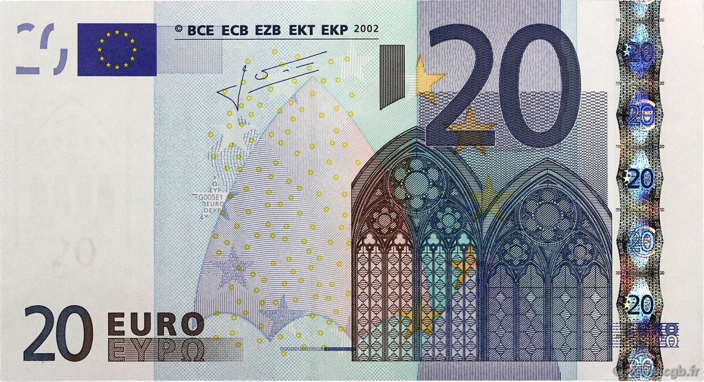 20 Euro EUROPE  2002 €.120.18 NEUF