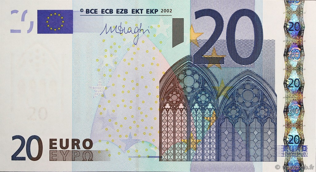20 Euro EUROPA  2002 €.120. ST