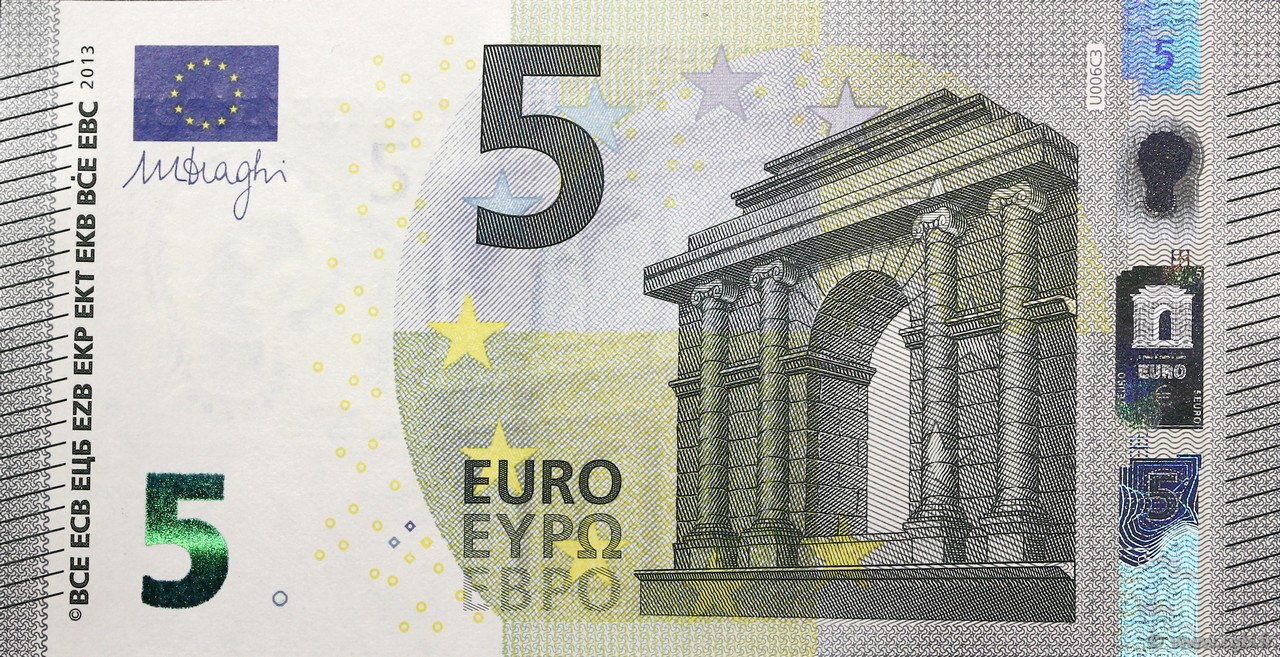 5 Euro EUROPA  2013 €.200.12 UNC