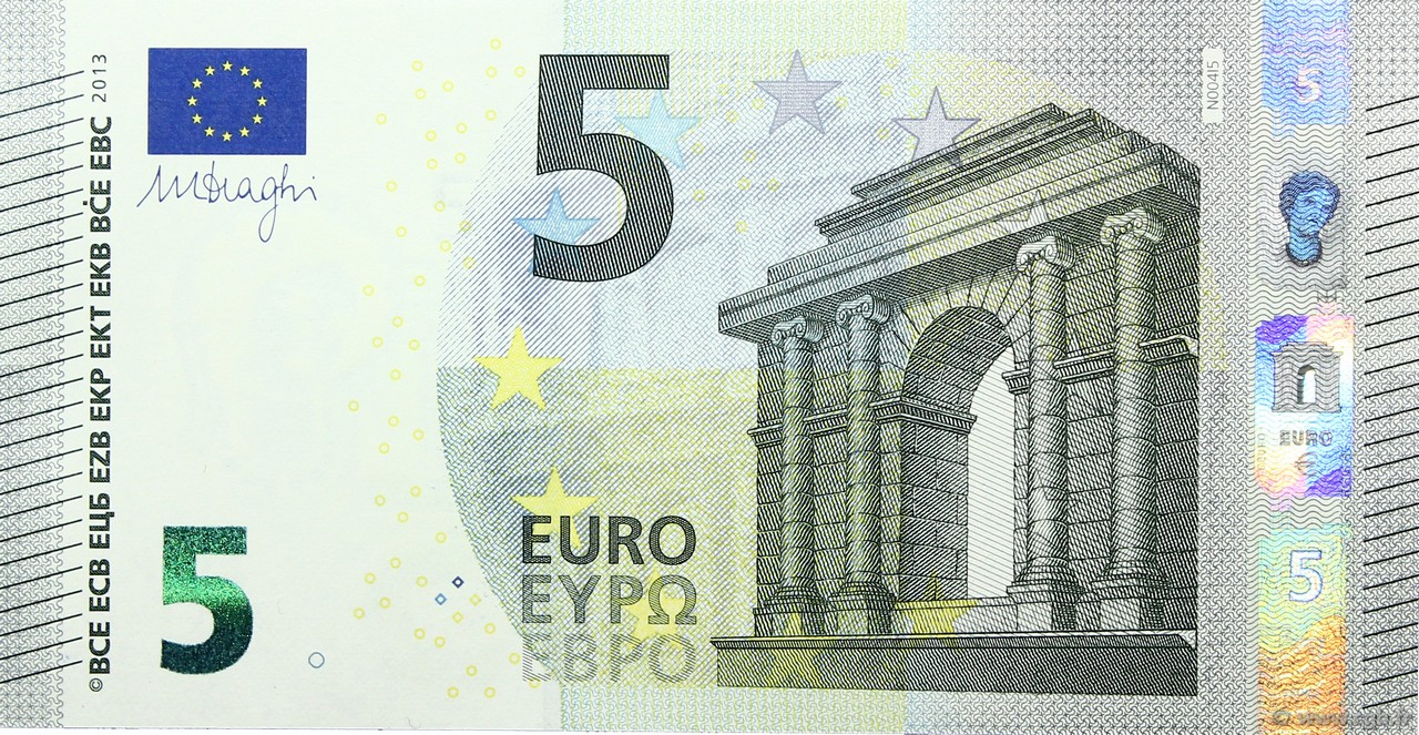 5 Euro EUROPA  2013 €.200.08 UNC-