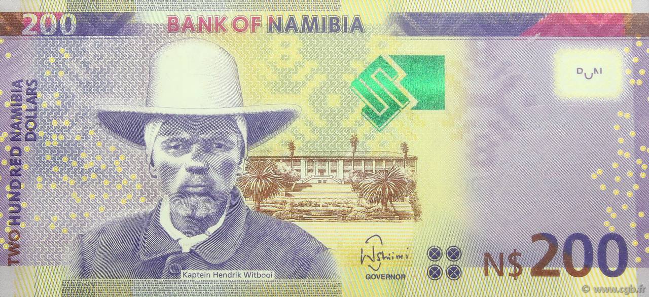 200 Namibia Dollars NAMIBIA  2012 P.15a ST