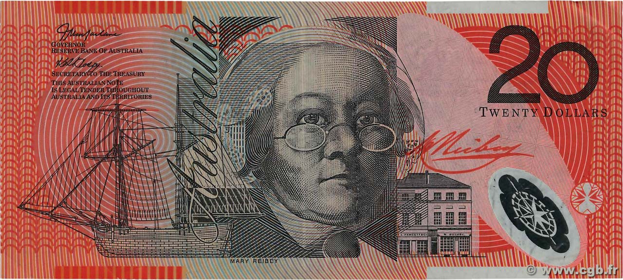 20 Dollars AUSTRALIA  2005 P.59c VF