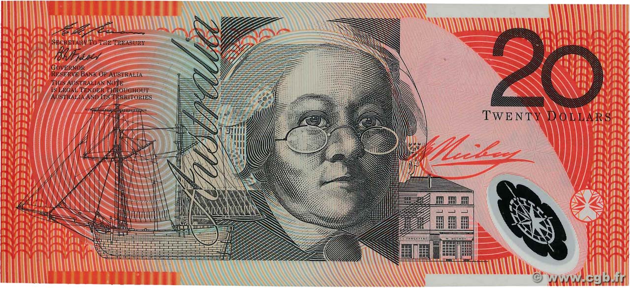 20 Dollars AUSTRALIE  1994 P.53a SPL