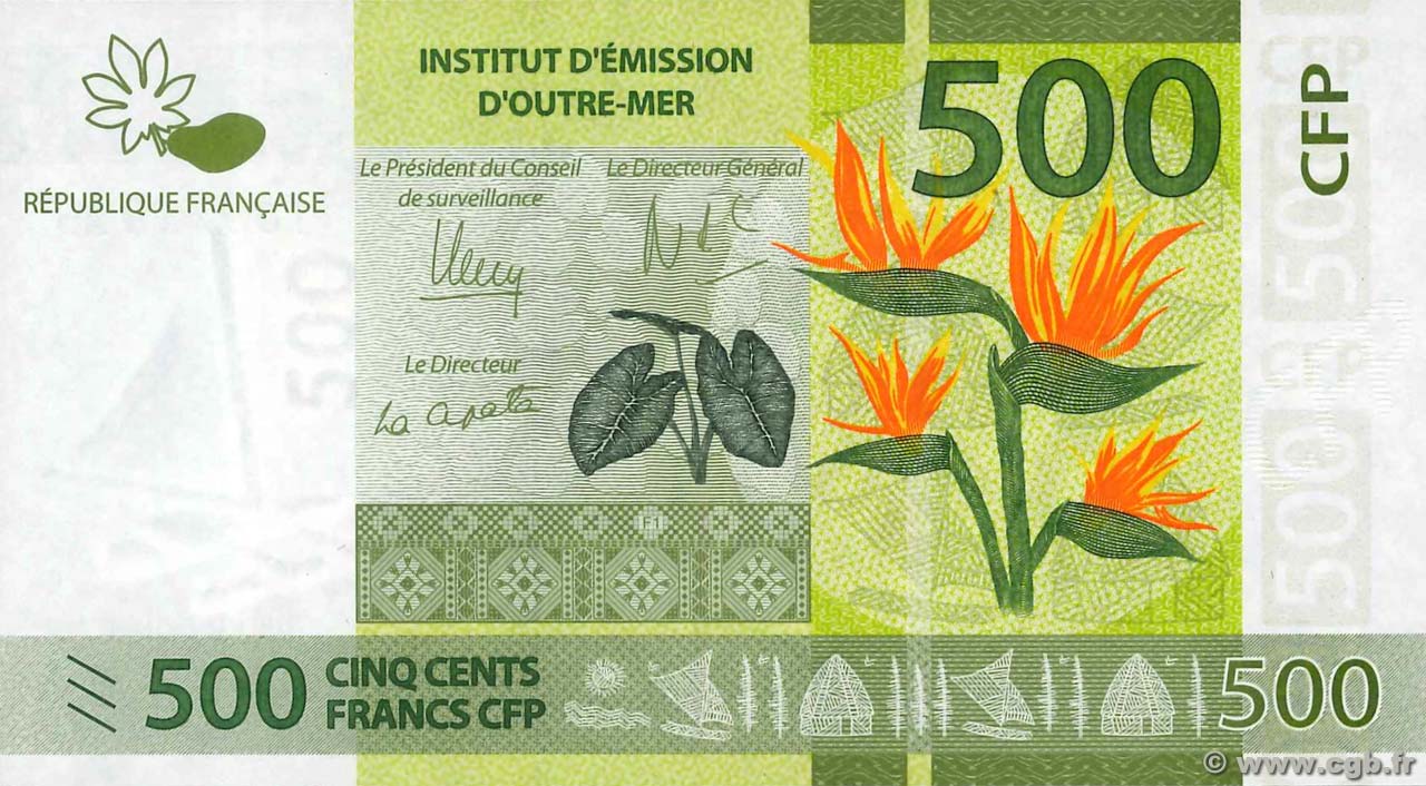 500 Francs POLYNÉSIE, TERRITOIRES D OUTRE MER  2014 P.05 SPL
