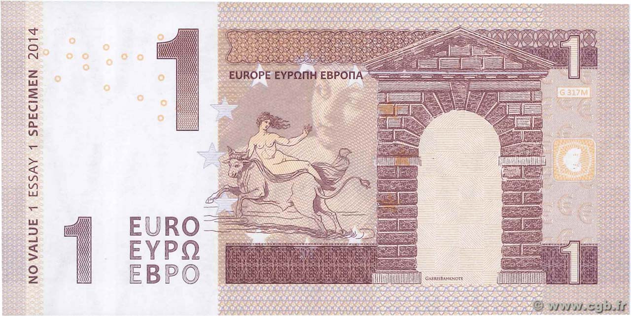 1 Euro Note