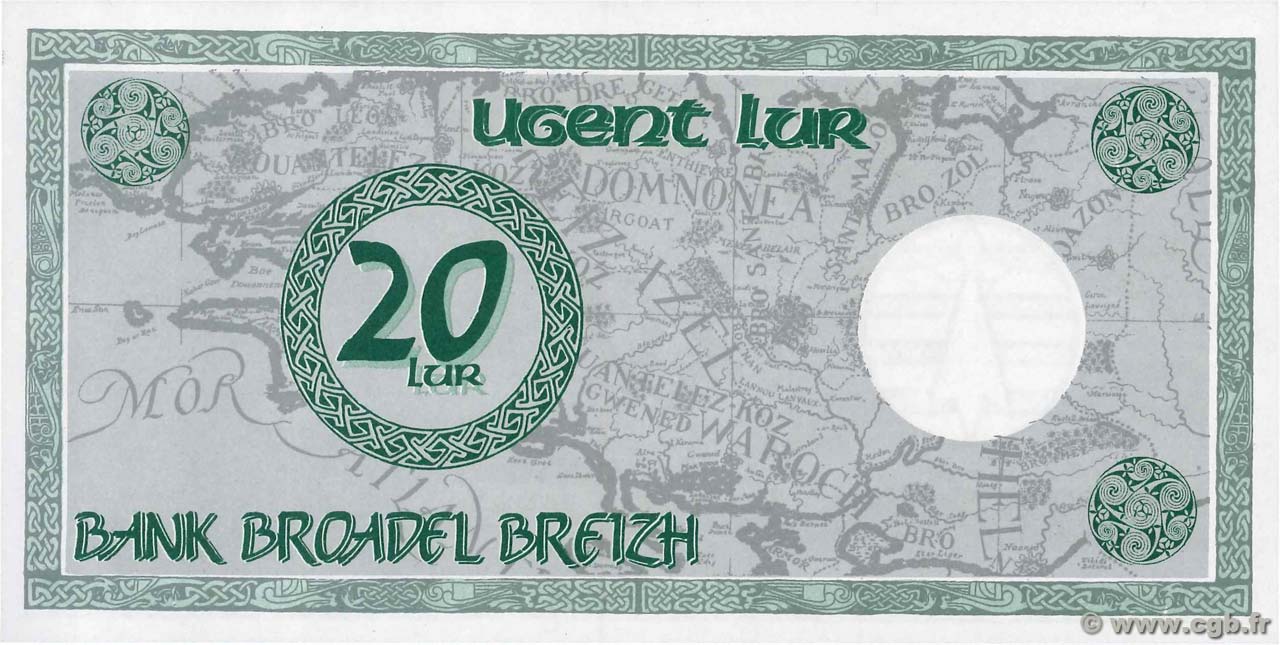 20 Lur FRANCE regionalism and miscellaneous  1992  UNC