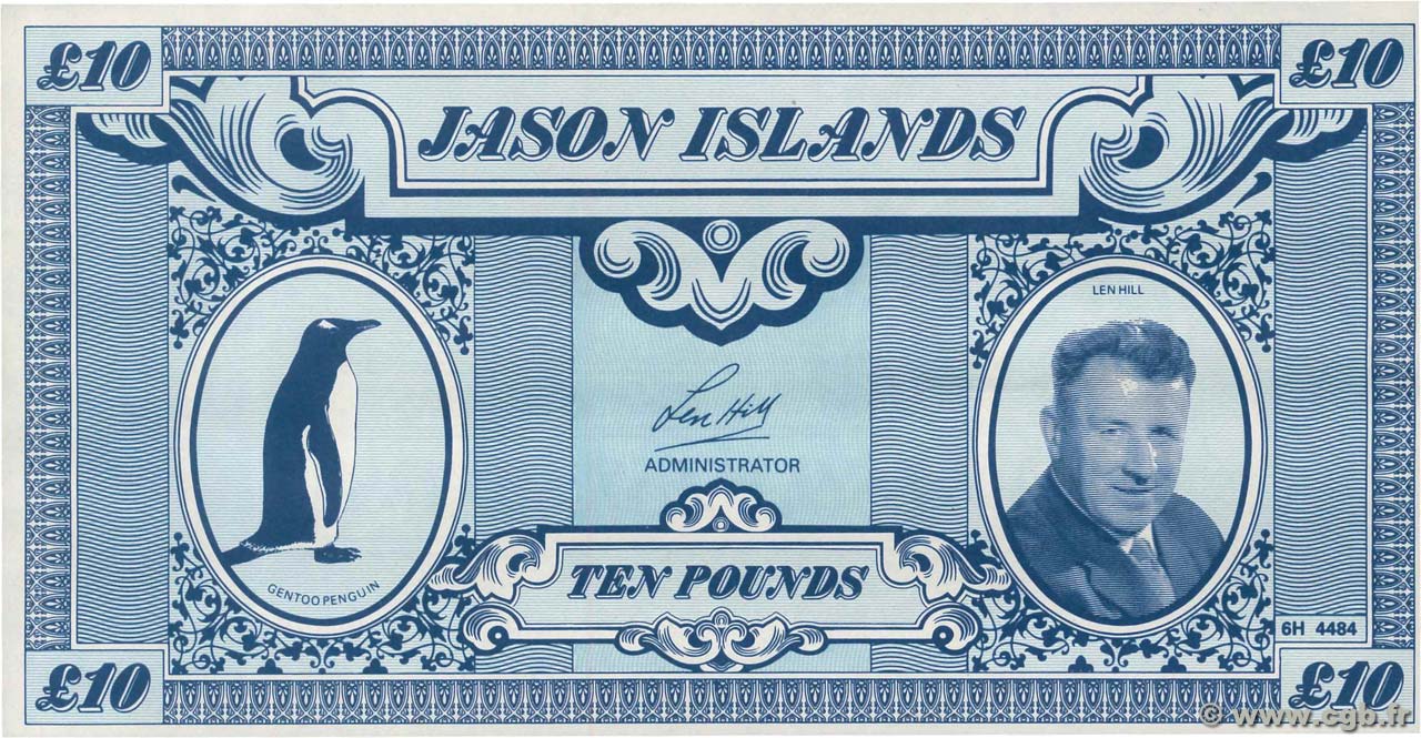 10 Pounds JASON S ISLANDS  2007  SC
