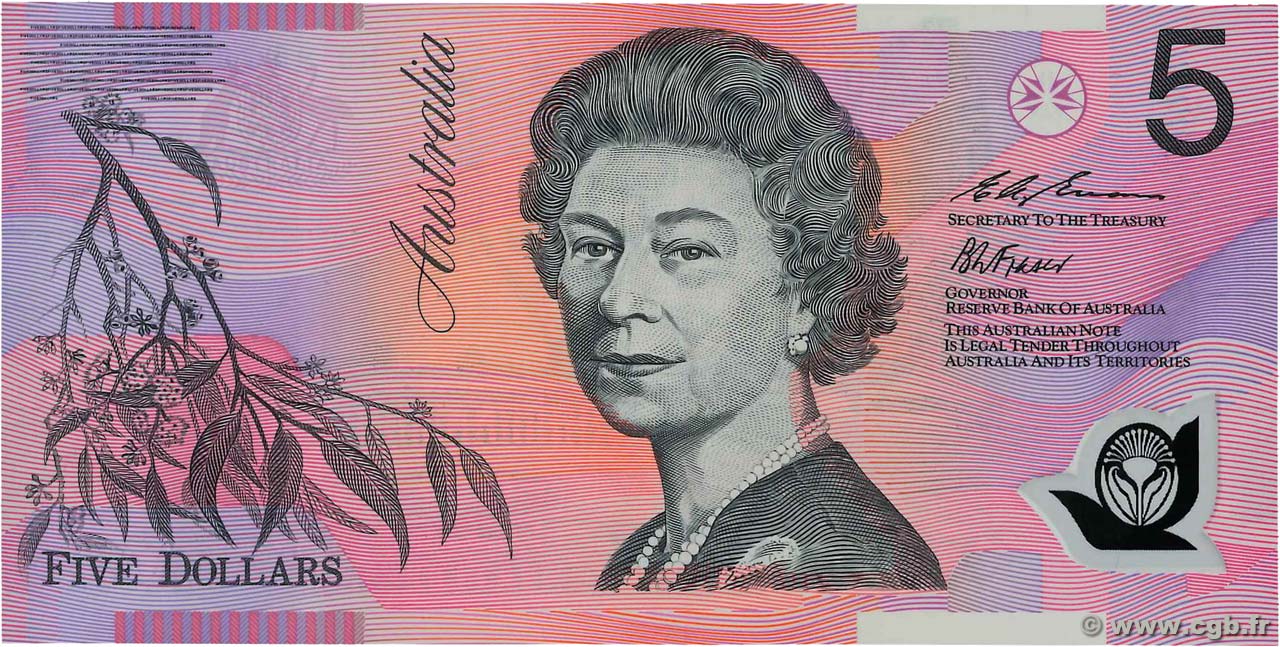 5 Dollars AUSTRALIE  1995 P.51a NEUF
