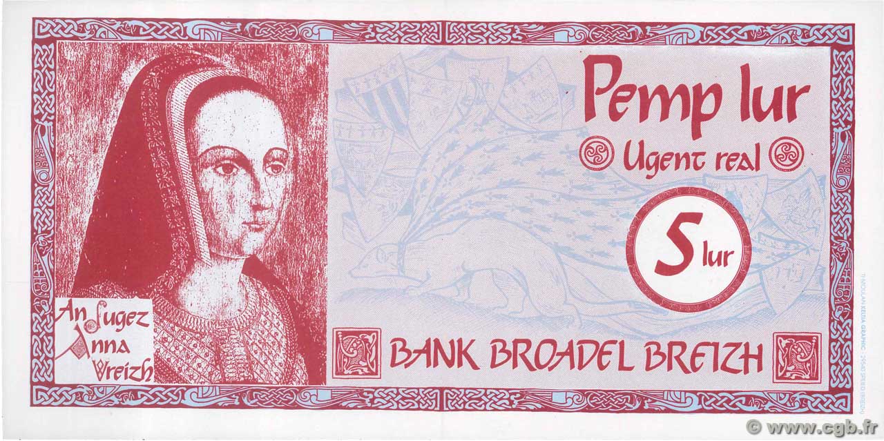 5 Lur FRANCE régionalisme et divers  1992  NEUF