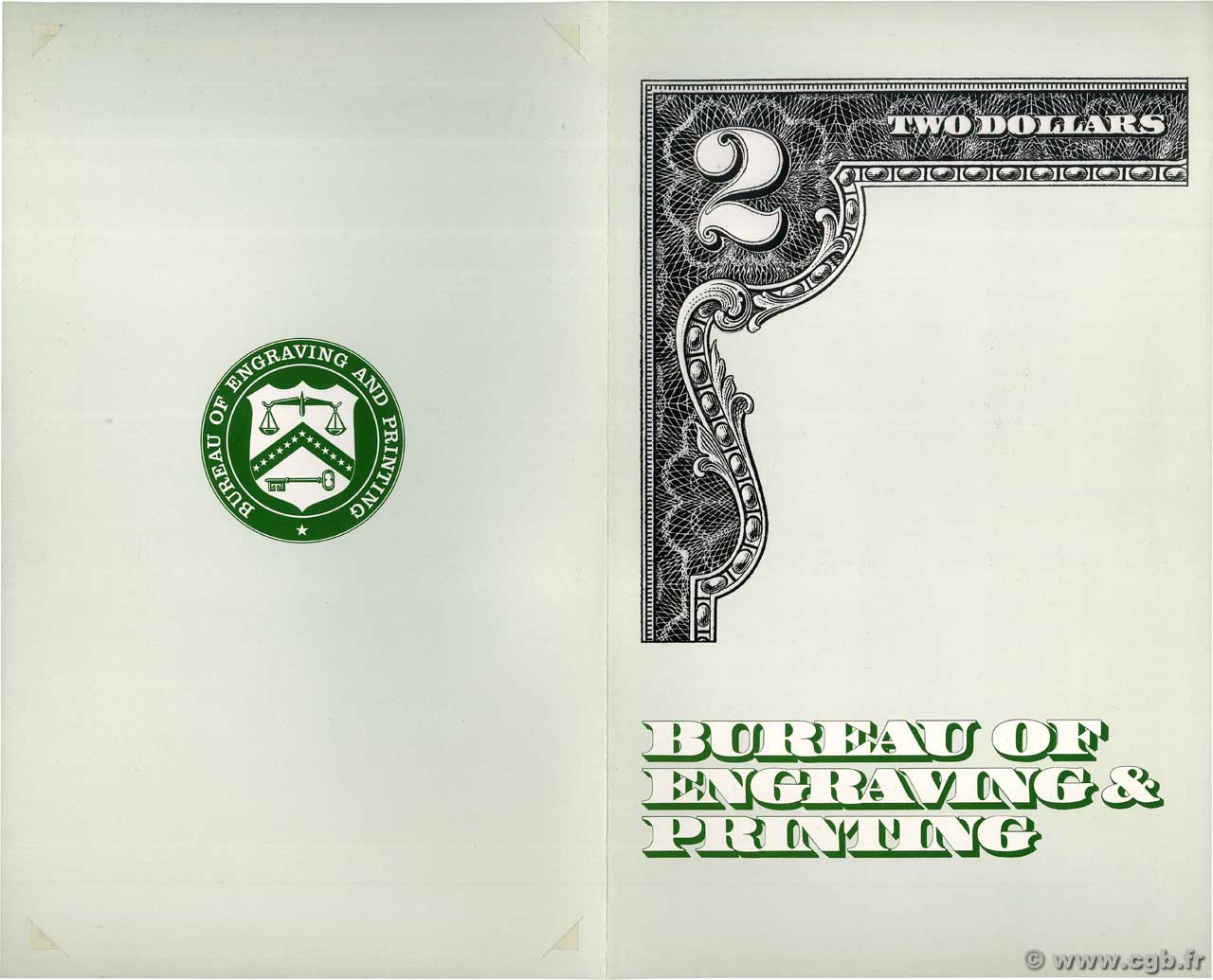 2 Dollars Planche ÉTATS-UNIS D AMÉRIQUE Minneapolis 1976 P.461 NEUF