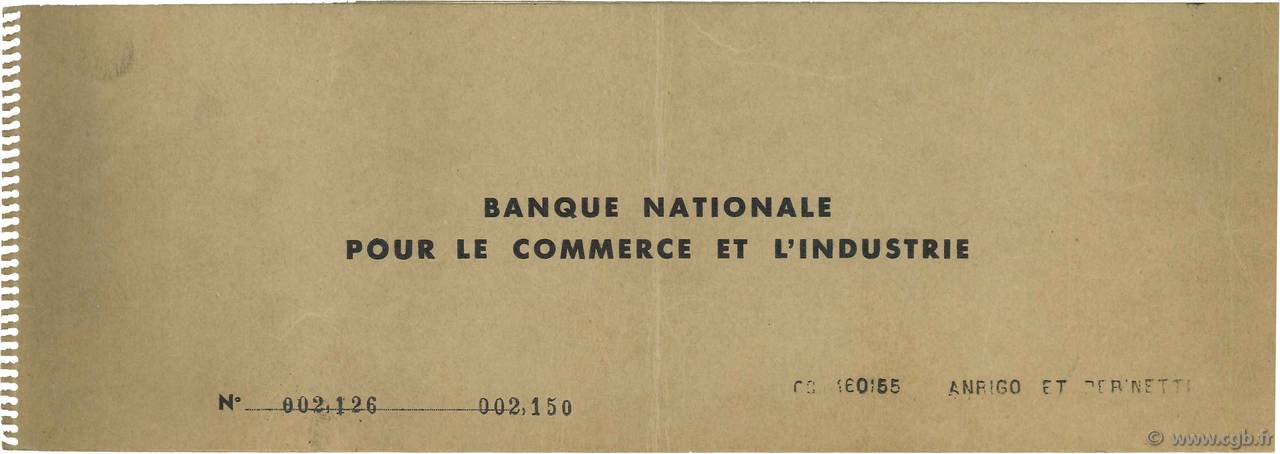 Francs FRANCE regionalismo y varios Perpignan 1936 DOC.Chèque MBC