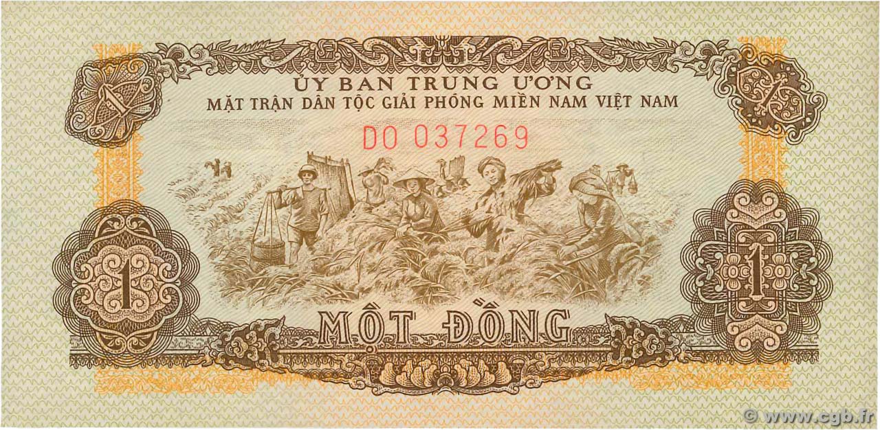 1 Dong VIET NAM SUD  1963 P.R4 pr.NEUF
