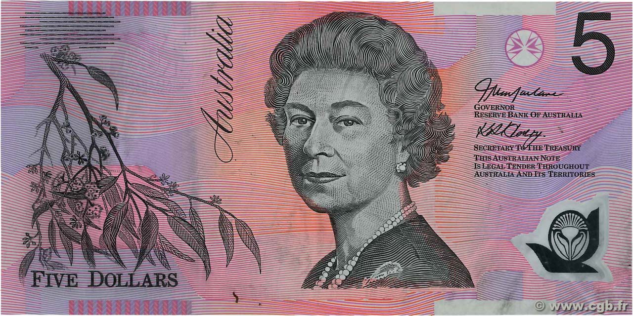 5 Dollars Commémoratif AUSTRALIA  2005 P.57c XF