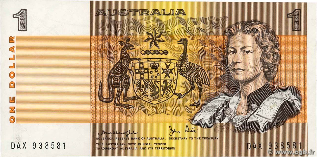1 Dollar AUSTRALIE  1979 P.42c SPL
