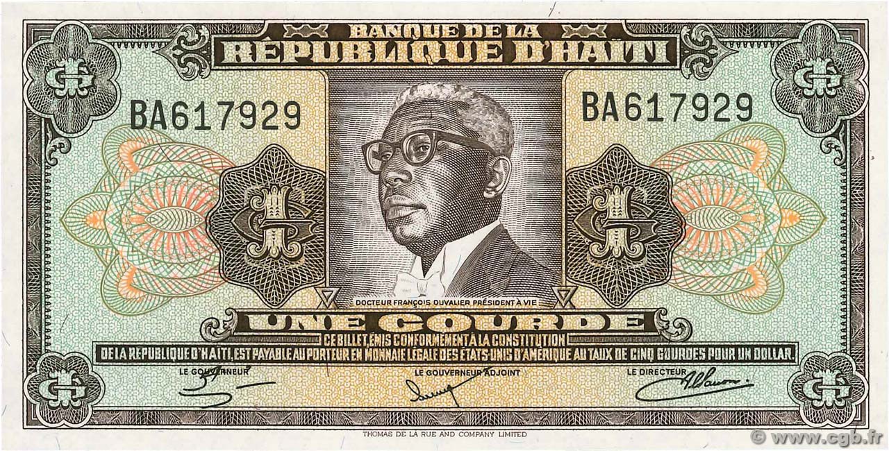1 Gourde HAÏTI  1979 P.239 NEUF