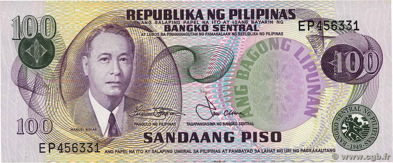 100 Piso PHILIPPINES  1974 P.164b SUP
