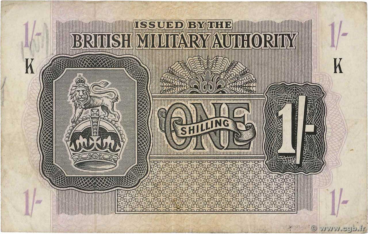 1 Shilling ANGLETERRE  1943 P.M002 TB