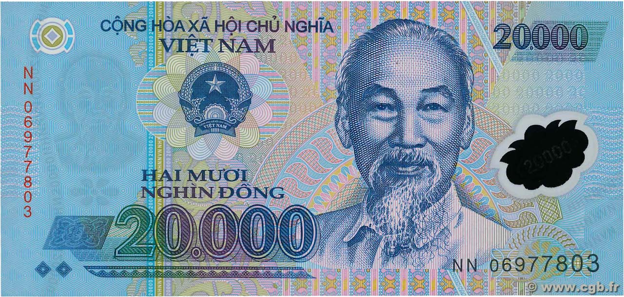 20000 Dong VIETNAM  2006 P.120a UNC