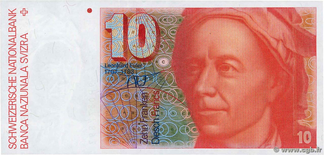 10 Francs SUISSE  1979 P.53a SUP