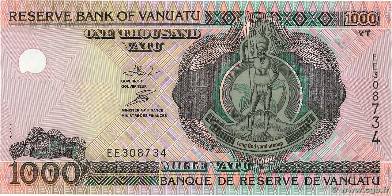 1000 Vatu VANUATU  2002 P.10a UNC