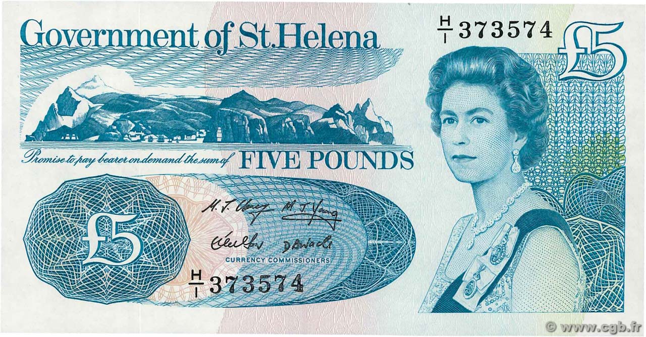 5 Pounds ST HELENA  1998 P.11a UNC