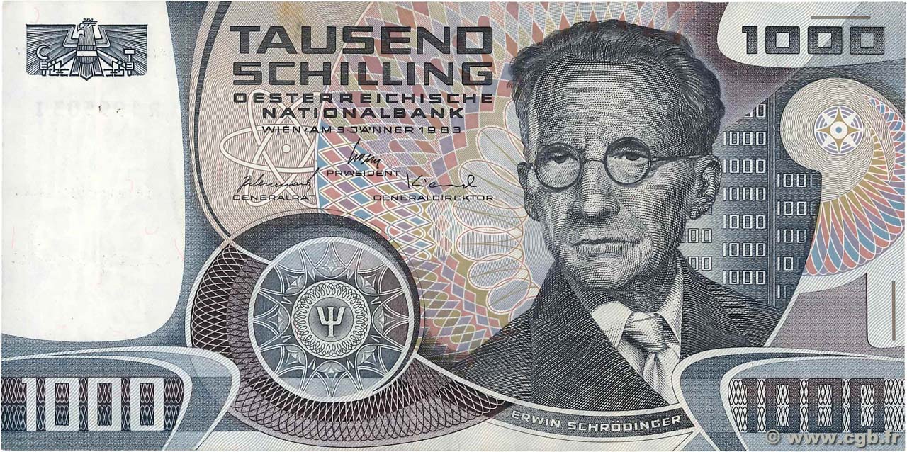 1000 Schilling AUTRICHE  1983 P.152 TTB+