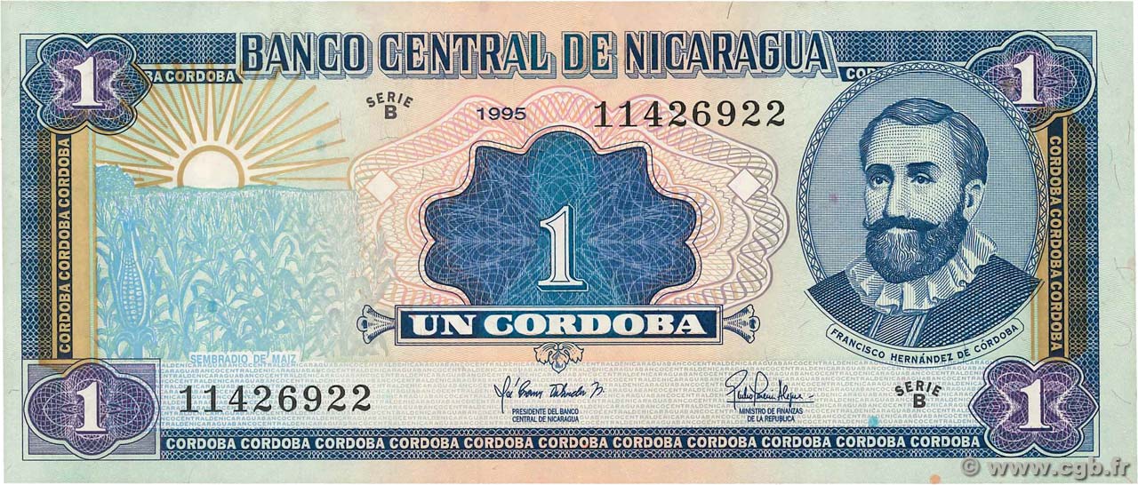 1 Cordoba NICARAGUA  1995 P.179 NEUF