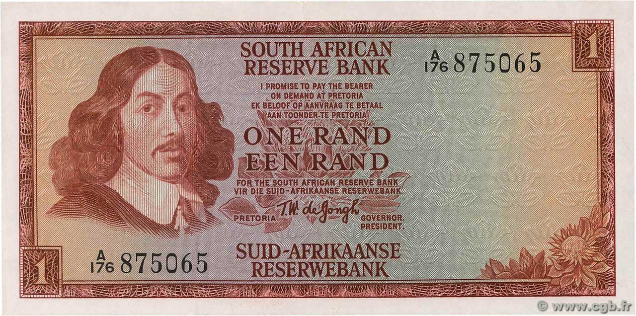 1 Rand SOUTH AFRICA  1967 P.109b AU