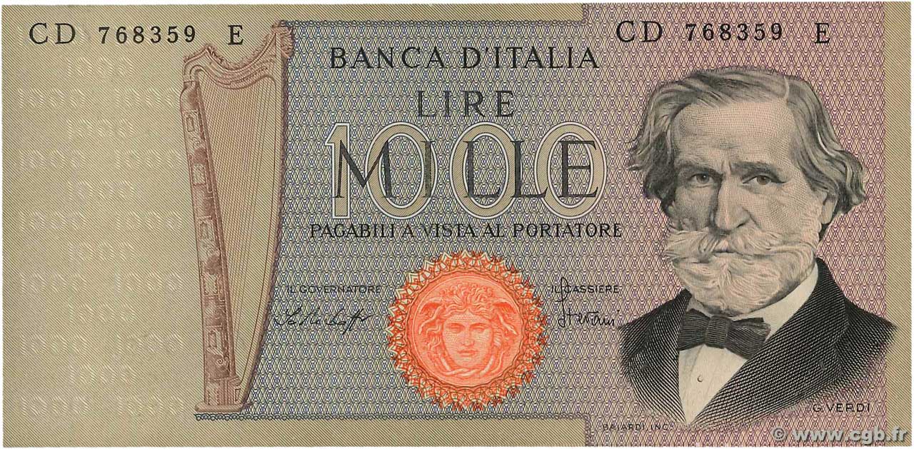 1000 Lire ITALIE  1979 P.101f SUP