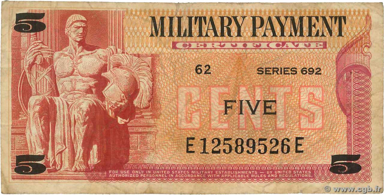 5 Cents UNITED STATES OF AMERICA  1970 P.M091 F