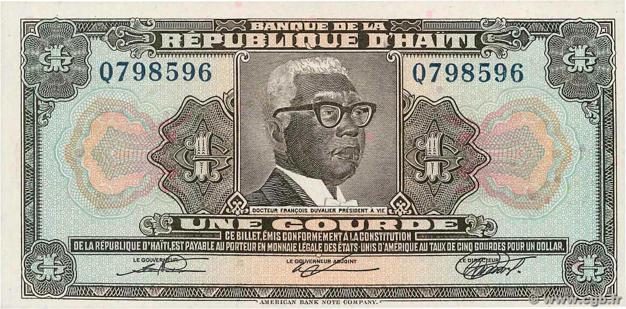 1 Gourde HAITI  1979 P.230 UNC